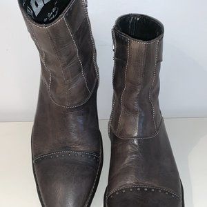 Blackstone Men's Boots in Distressed Grey